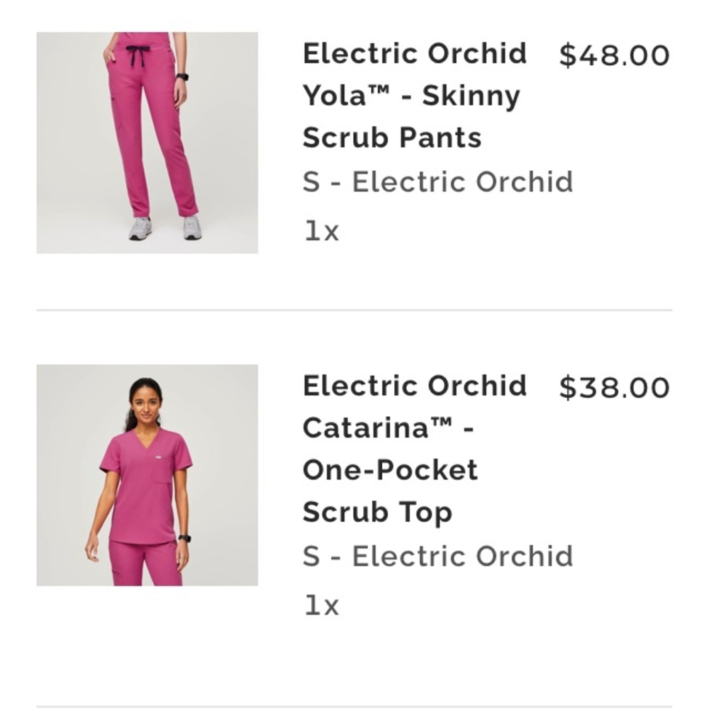 Figs Scrubs in Orchid